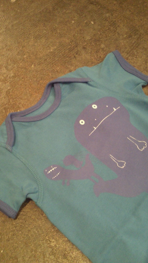 Patagonia Baby Me N' Friends Bodysuit。