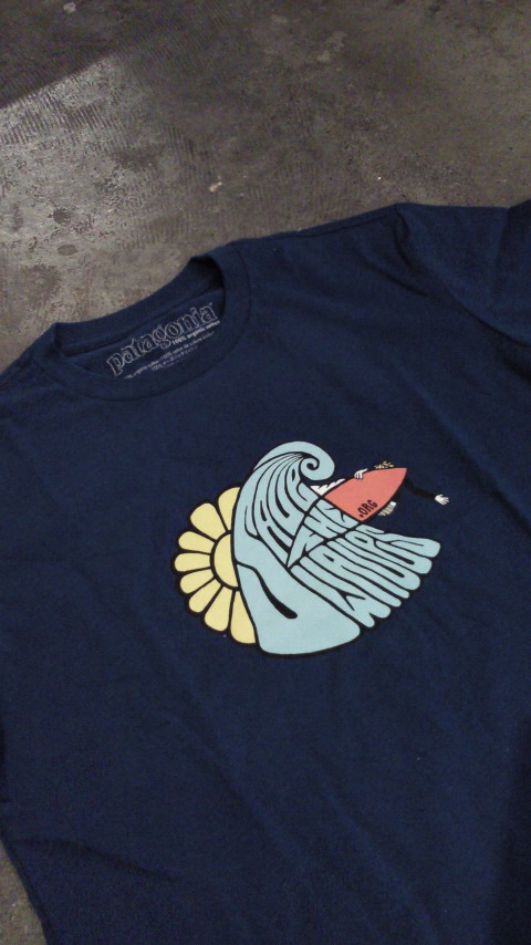 Patagonia Men's Save The Waves T-Shirt。