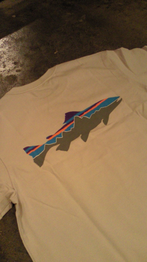 Patagonia Men's Trout Fitz Roy T-Shirt。