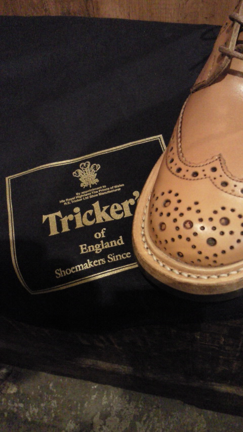 Tricker's/(2508)カントリーブーツ(ACORN ANTIQUE)