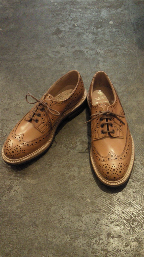 Tricker's/(7292）短靴(ストレートタン)　ACORN ANTIQUE