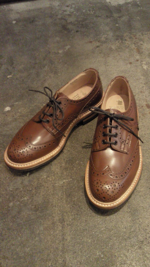 Tricker's/(7292）短靴(ストレートタン)　BEECHNUT ANTIQUE
