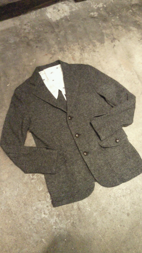 BiburyCourt Tweed Knit Norfolk Jacket