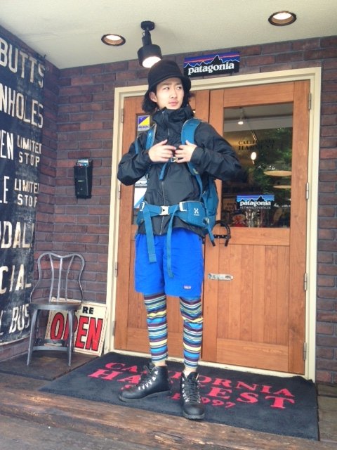 フェスやキャンプ、登山に是非!!おススメのコーディネート。