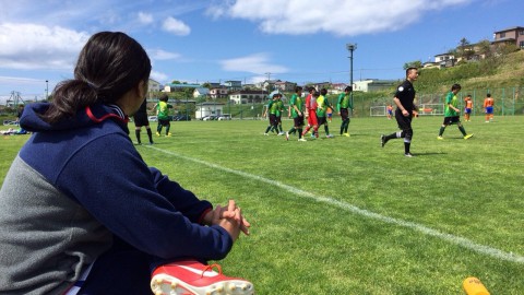 サッカー道東ブロックリーグ第4節アウェイで根室でした