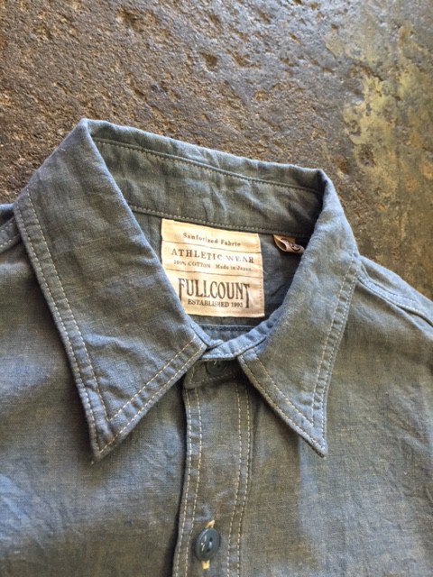 FULLCOUNT BASIC CHAMBRAY SHIRTS