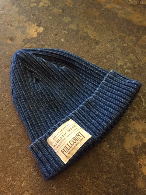 FULLCOUNT INDIGO RIB WATCH CAP