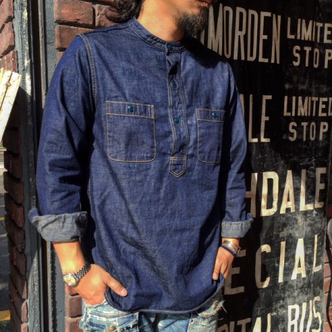 FULLCOUNT DENIM PULLOVER SHIRTS