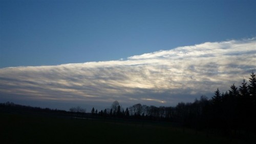 不気味な雲！