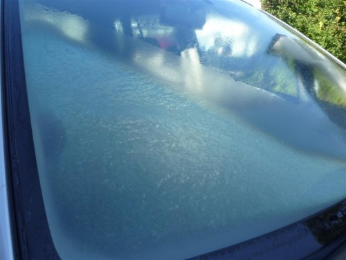最低気温が氷点下!