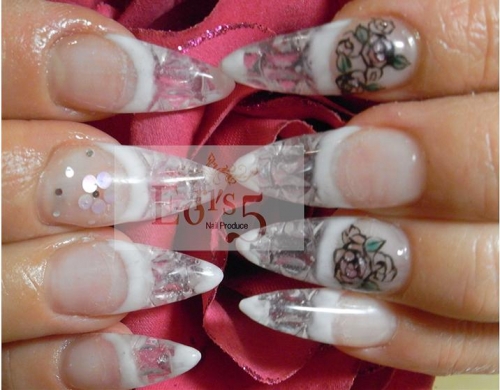 ステンドグラスネイル！