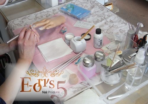 アクリルスカルプチュアの授業!