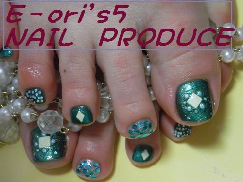 ドレスに合わせた、My Foot Nail!