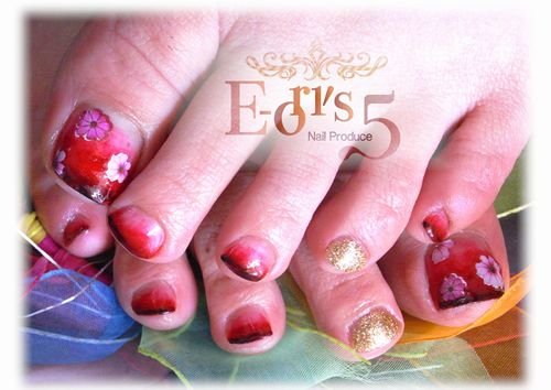 私のお正月FootNail。