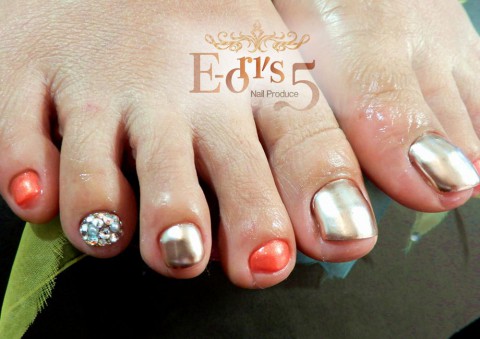 ミラーネイルのお客様. ~2人目~