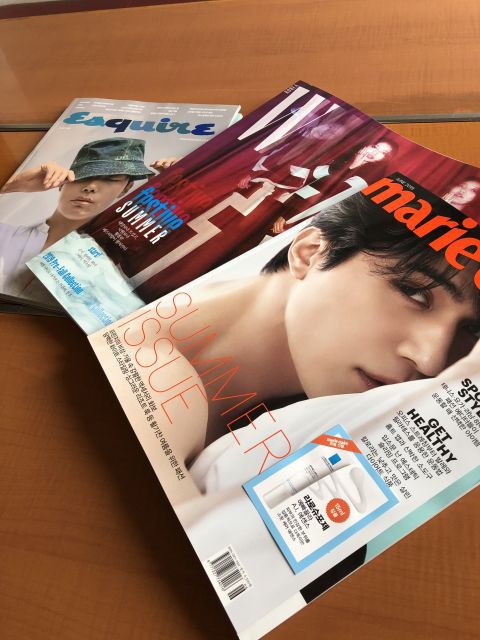 韓国の雑誌ありまーす^^