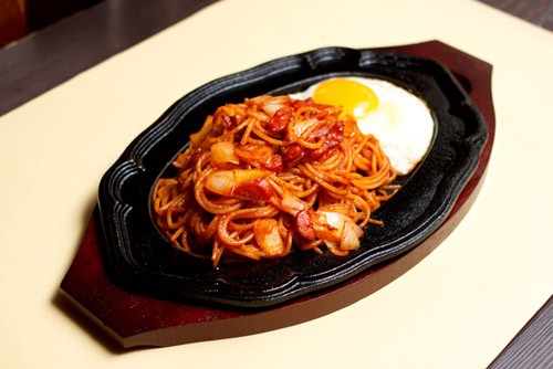 ブロンコの鉄板スパゲティー♪