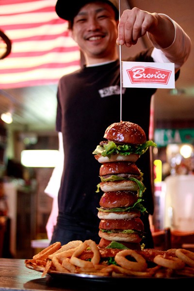 ブロンコのハンバーガープラン♪