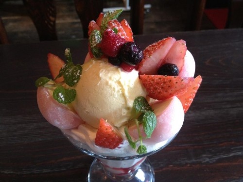 イチゴパフェ♪