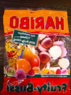 HARIBOグミ。フルーティーキッス♪