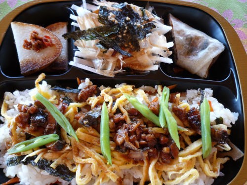 うなぎの五目ちらし弁当