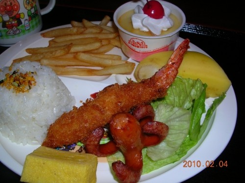 憧れのお子様ランチ・・