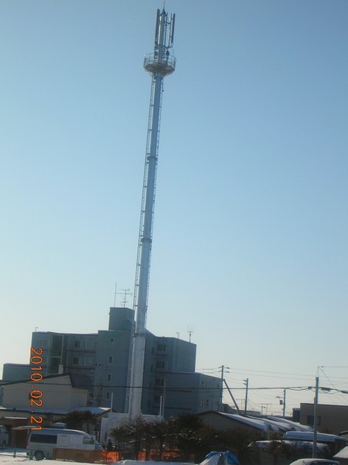 家から見える景色が変わった・・なんだ・・！！