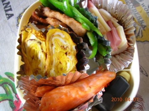 ゴメンね！卵焼き焦げちゃった~~