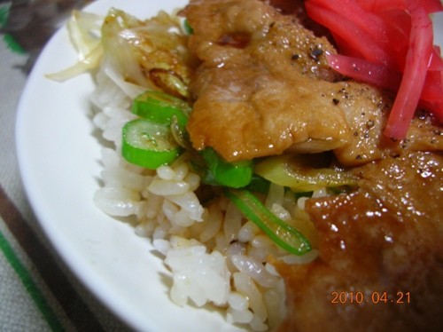 我が家の豚丼