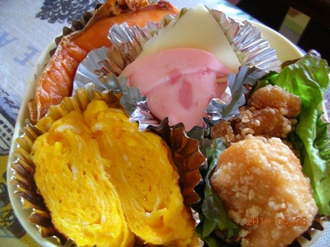 今日のお弁当