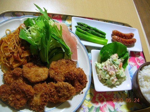 今日はヒレかつ定食？