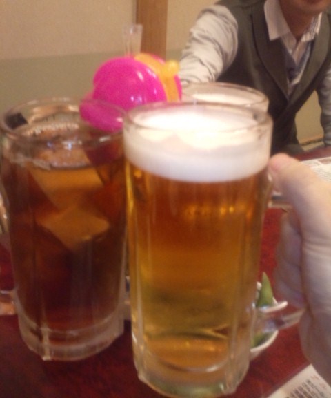 そうるふ~どで乾杯!