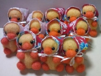 ひよこ♪　と　ルタオのチーズタルト