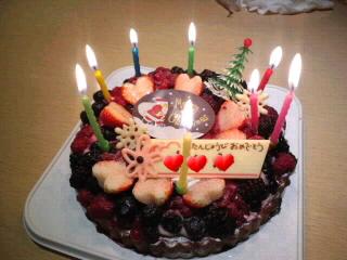 クリスマスイヴはHappy birthday~♪