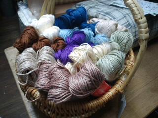 春・夏の糸でアミアミノ♪糸入荷♪