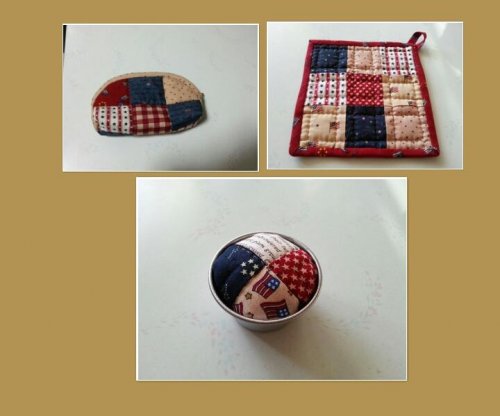 「りずむdeハンド」チクチクパッチワーク編♪