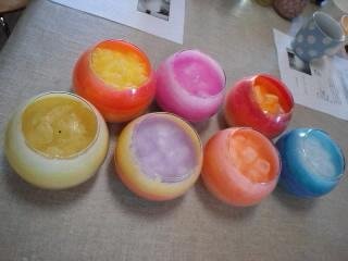 「りずむdeハンド」キャンドル作り♪