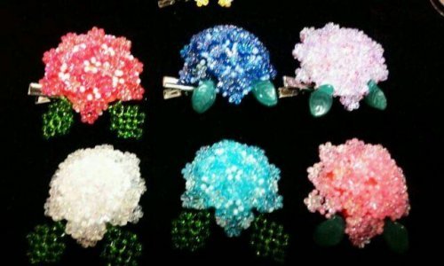 今日はりずむde ハンド「ビーズ」♪