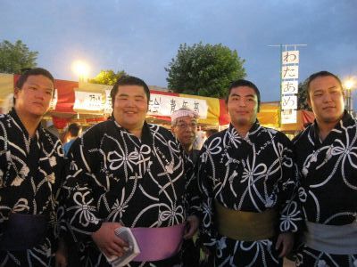 チーム芝田山登場(-^〇^-)