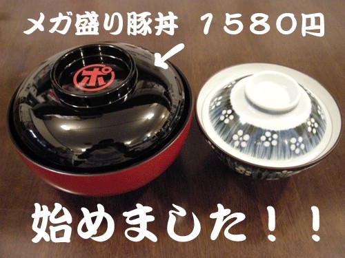 メガ盛り豚丼
