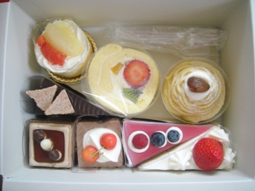 日本のケーキと海外のケーキ。
