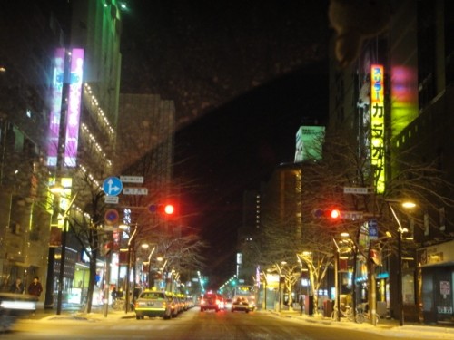 札幌の夜は熱かった♪(* ̄ー ̄)v