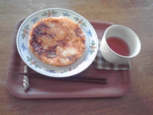 やっちまった~ご飯を使って。