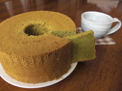 抹茶シフォンと・・・