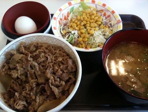 すき家の牛丼250円！11日午前8時まで～