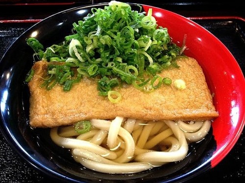 きつねとろ玉肉ゴボウ！うどん♪