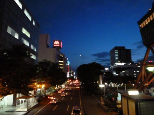 円山へ続く道♪