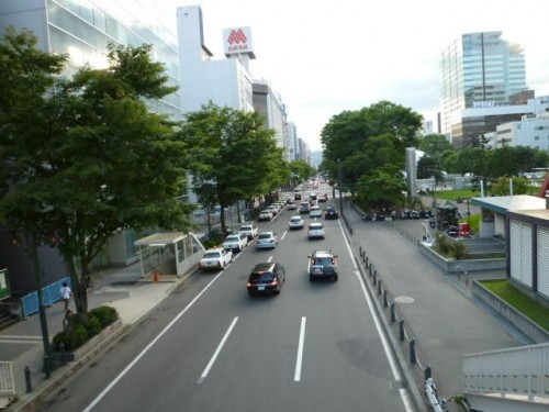 円山へ続く道( 昼間ばーじょん)