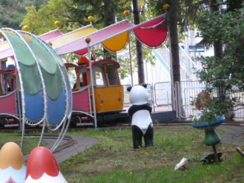 円山のパンダ♪