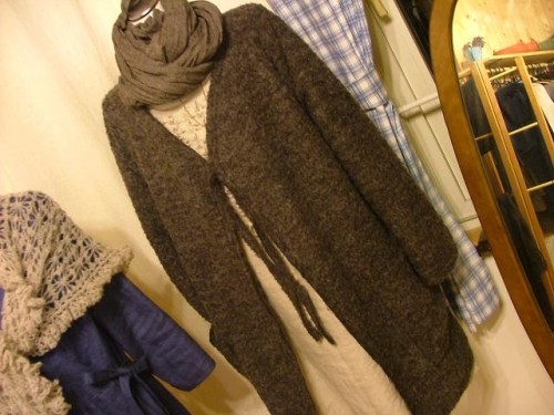 あったかカーディガン